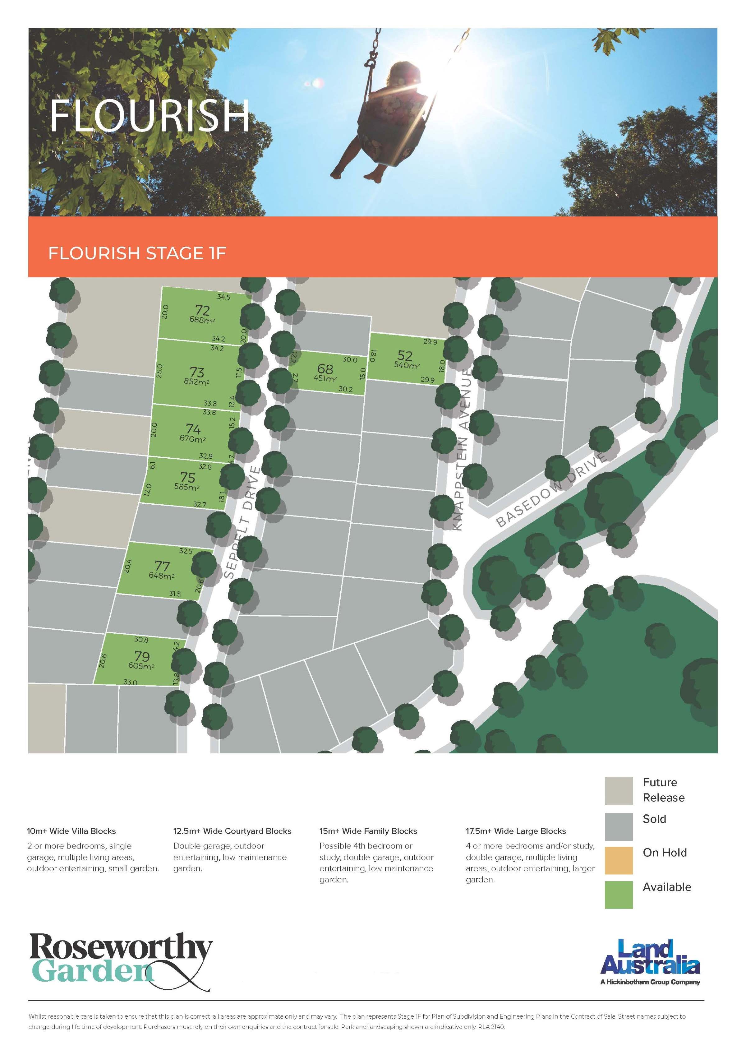 [Land for Sale] Roseworthy Garden Estate, Roseworthy OpenLot